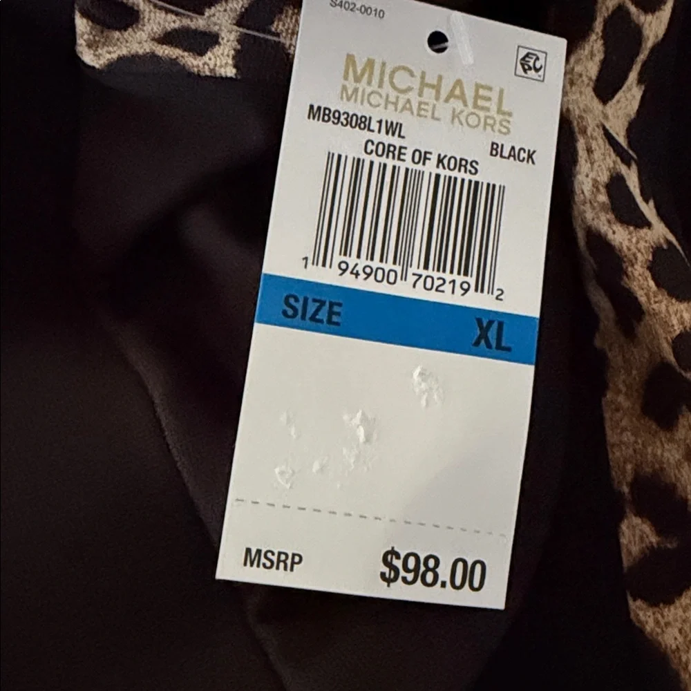 Michael Kors Cheetah Striped Leggings